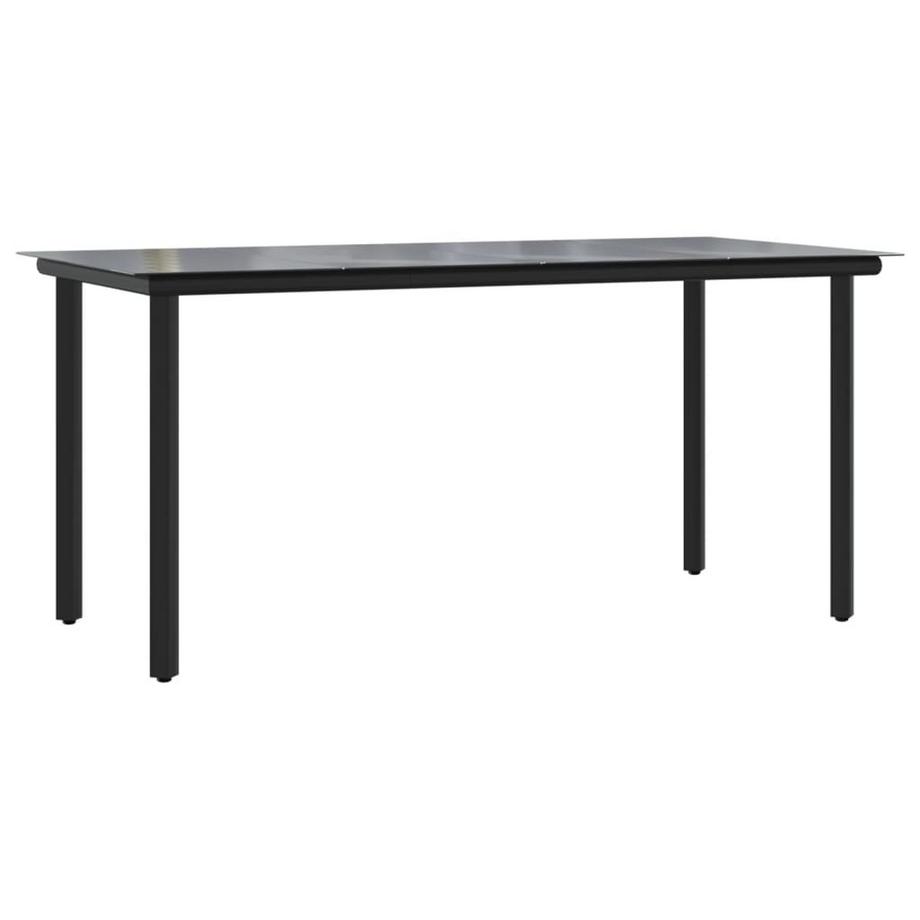 VidaXL set da pranzo da giardino Acciaio  