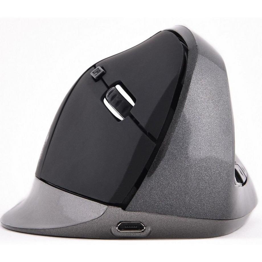 Bluestork  Mouse ergonomico senza fili con ricarica usb Bluestork M-WL-ERGO-BK 