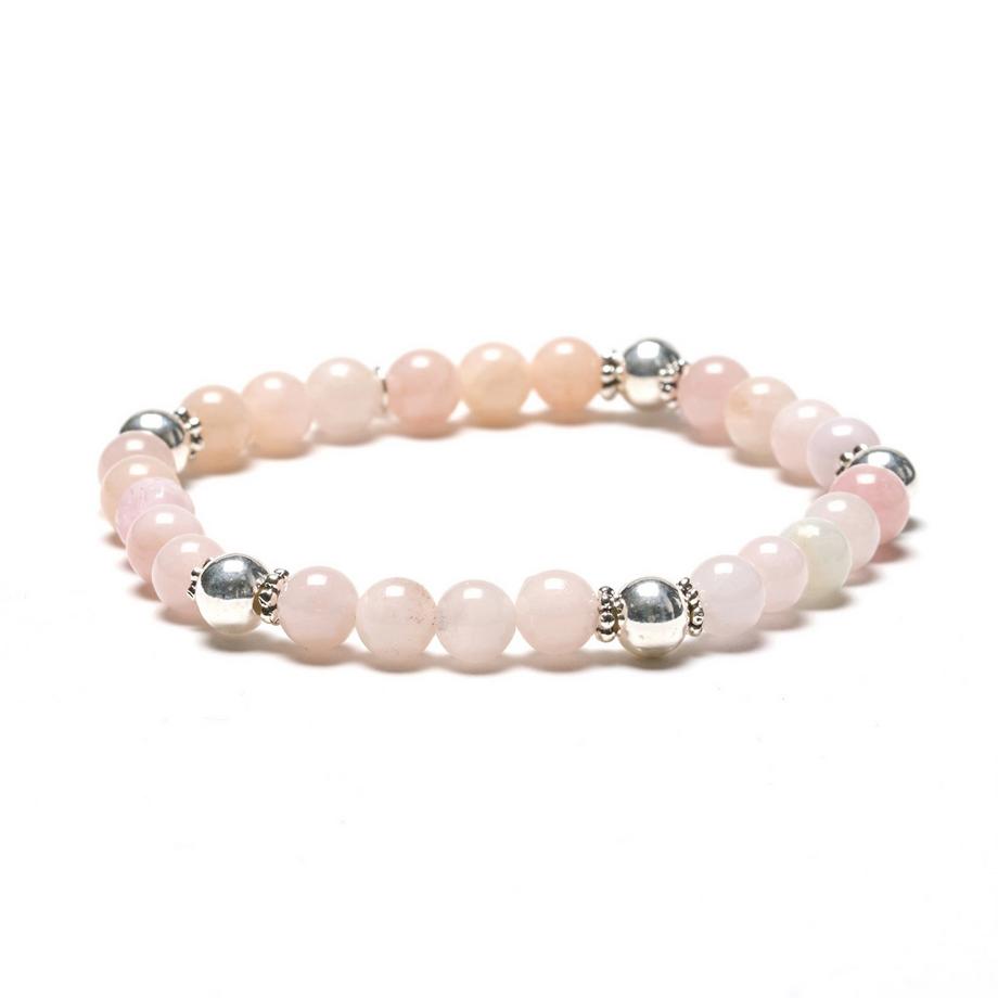 Beliz  Armband mit Morganit Edelsteinen & Silber