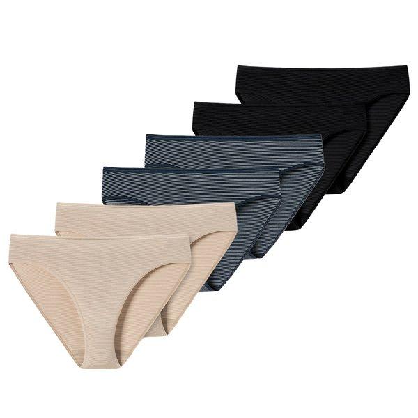 Schiesser  6er Pack Modal Essentials - Midi Slip 