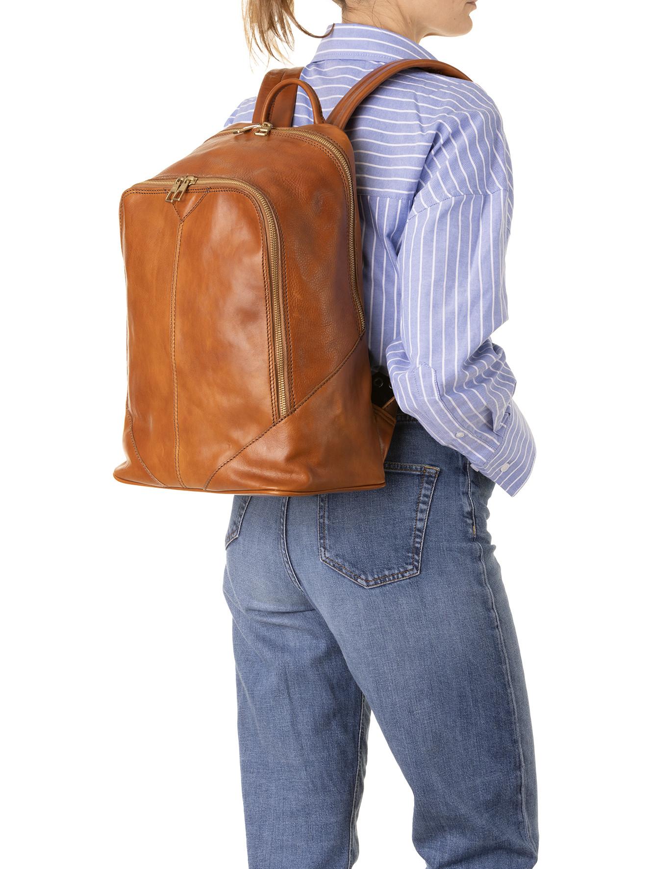 Viola Castellani Leder Rucksack  