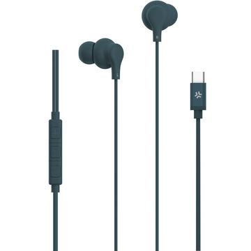 Kopfhörer In-Ear Kabel USB-C UP1600 Blau-Grün