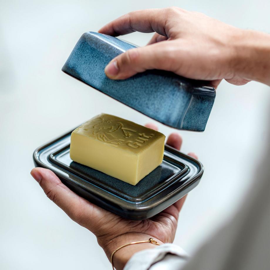 like. by Villeroy & Boch Butterdose Lave glacé  