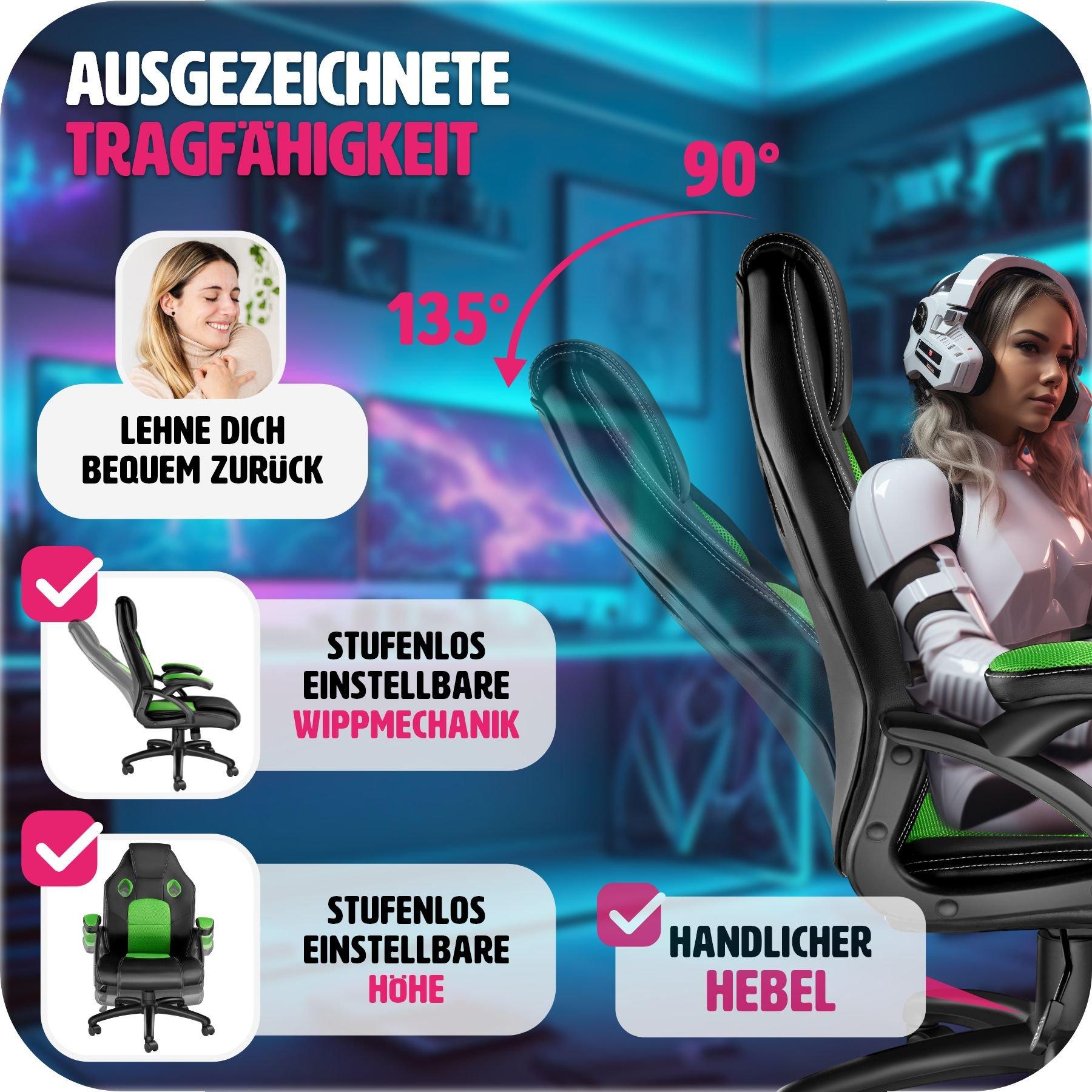 Tectake Bürostuhl Mike  