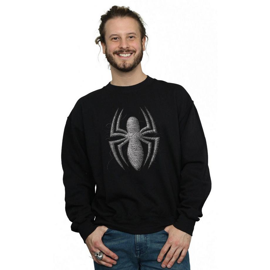 MARVEL Spider-Man Spider Logo Felpa  