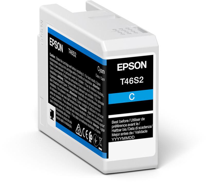 EPSON  EPSON Tintenpatrone cyan T46S200 SureColor SC-P700 26ml 