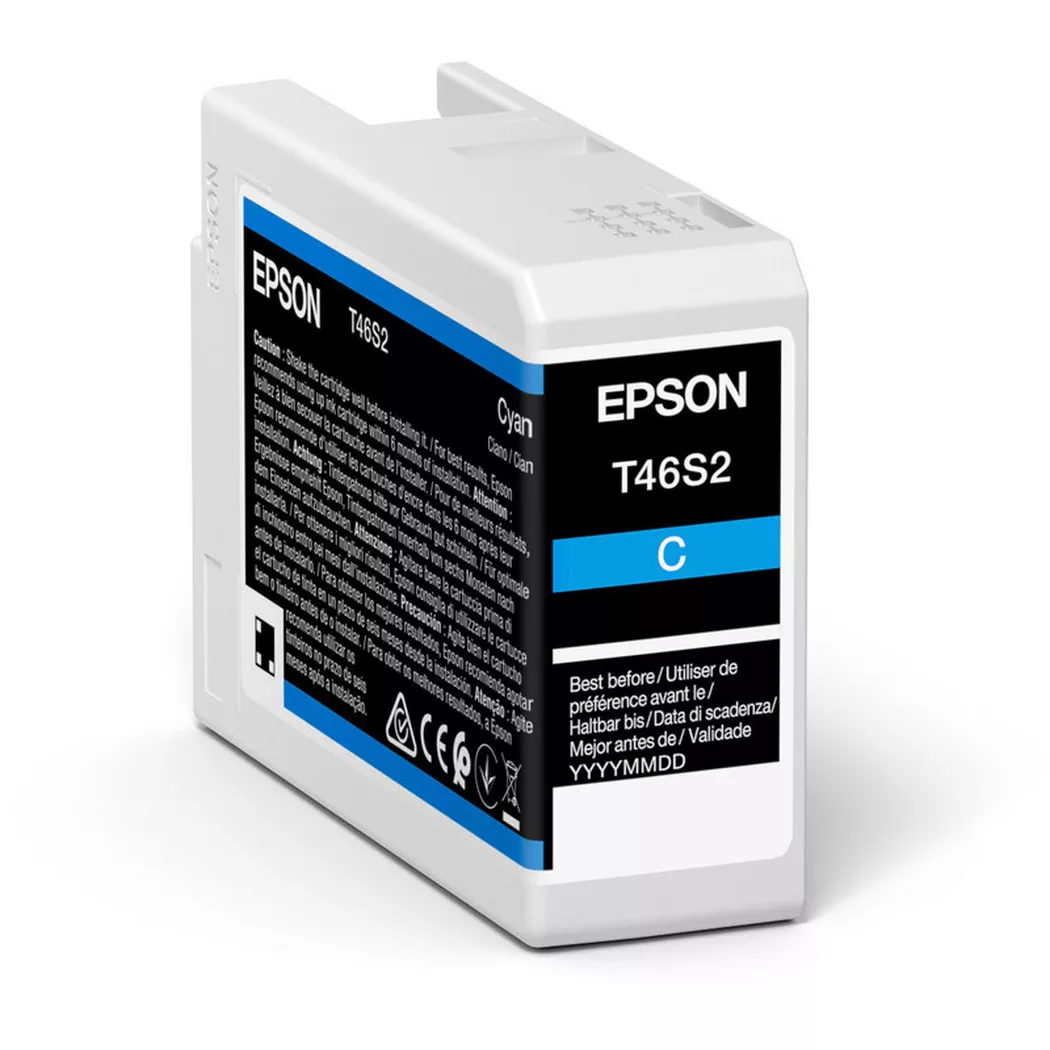 Epson – Tintenpatrone cyan T46S200 SureColor SC-P700 26ml, One Size