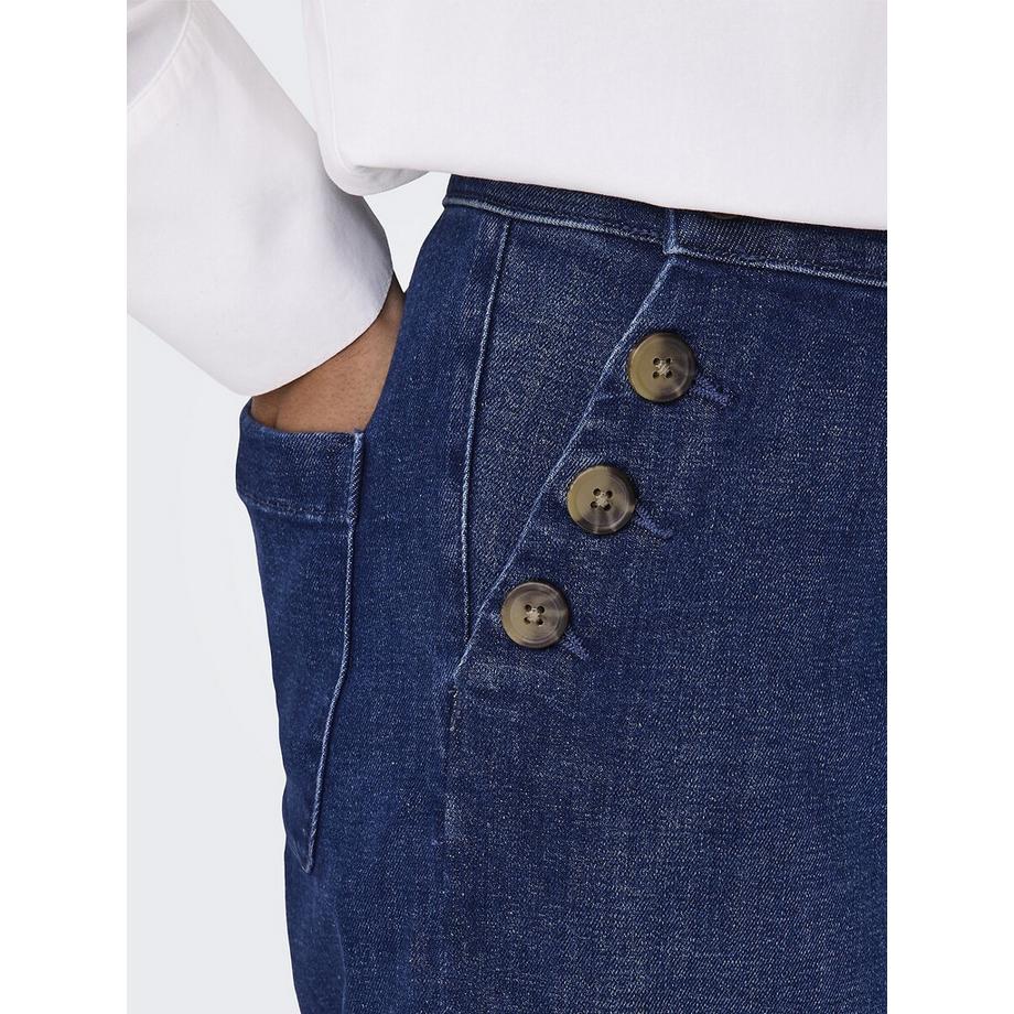 ONLY Jean Taille Haute Jambe Large  
