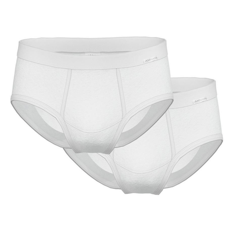 Slip  2er Pack Bequem sitzend-Slips Feinripp