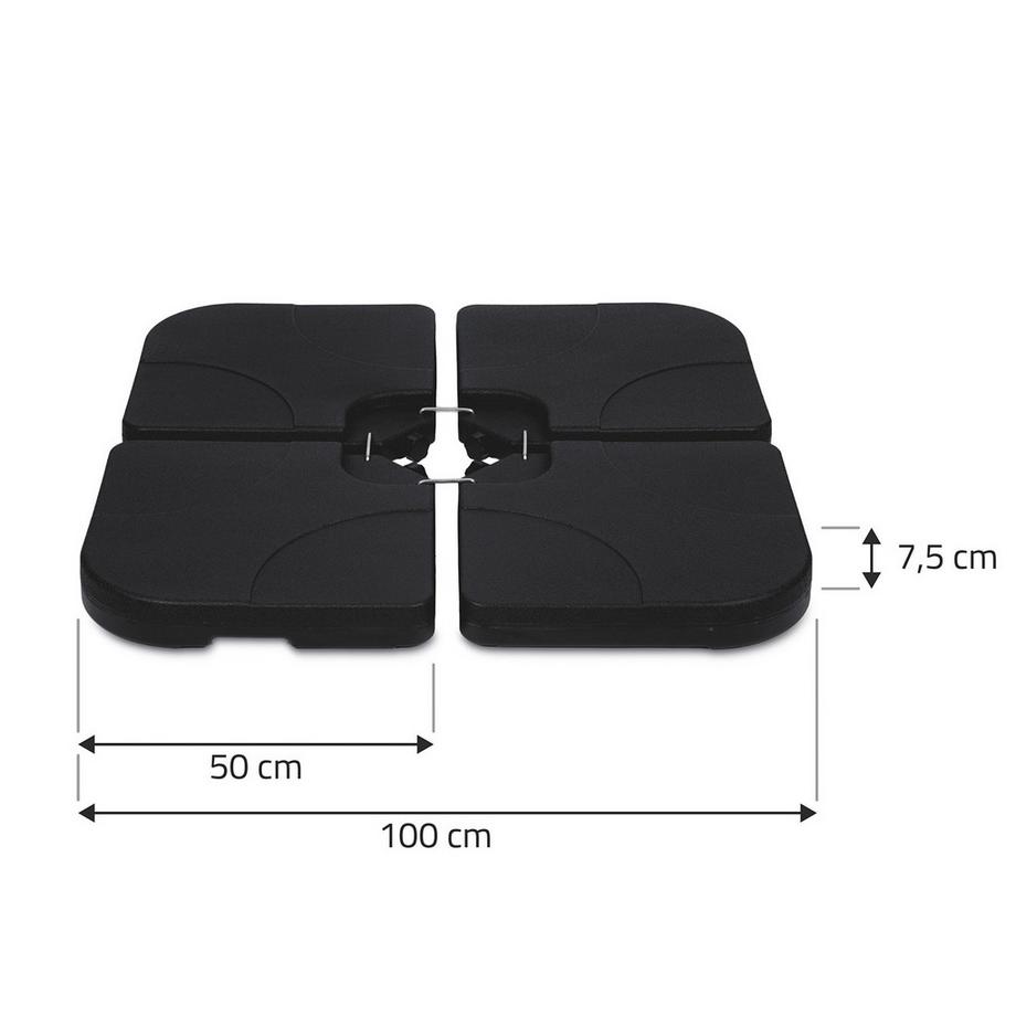 B2X Basis für Garten-Sonnenschirm  