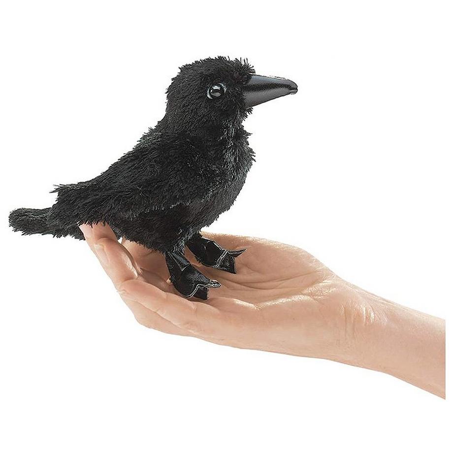 Folkmanis  Fingerpuppe Rabe (18cm) 