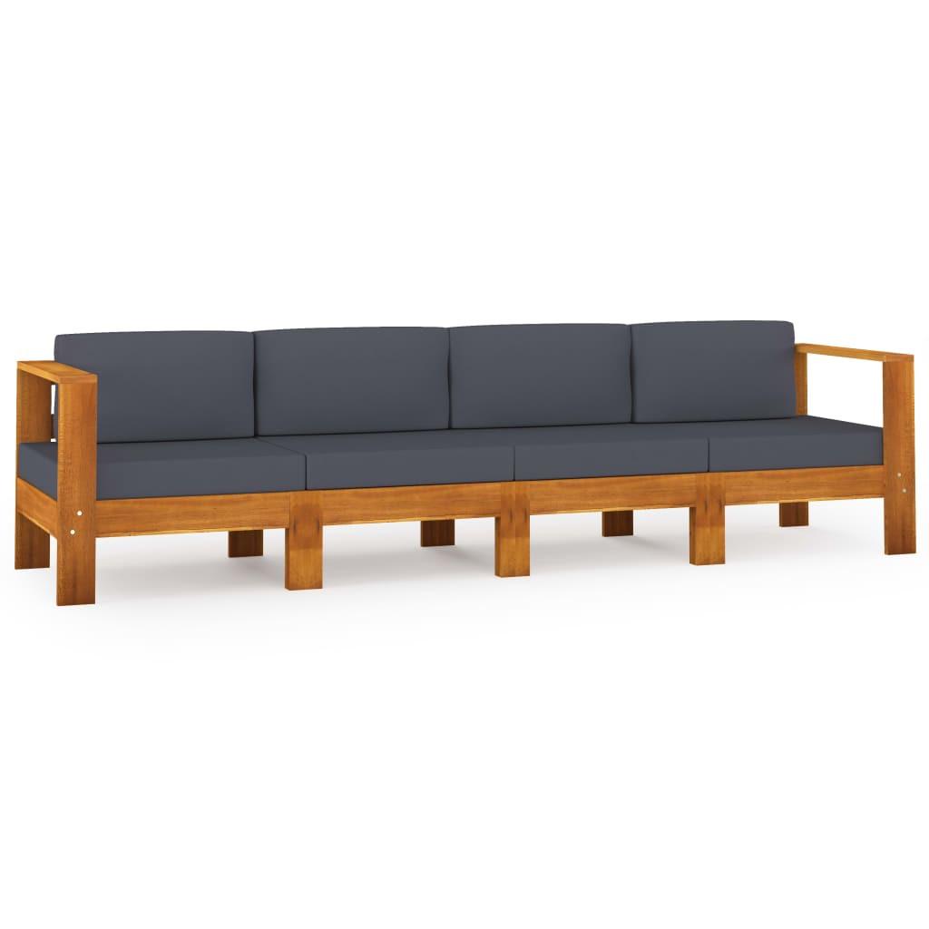 VidaXL Gartensofa akazienholz  