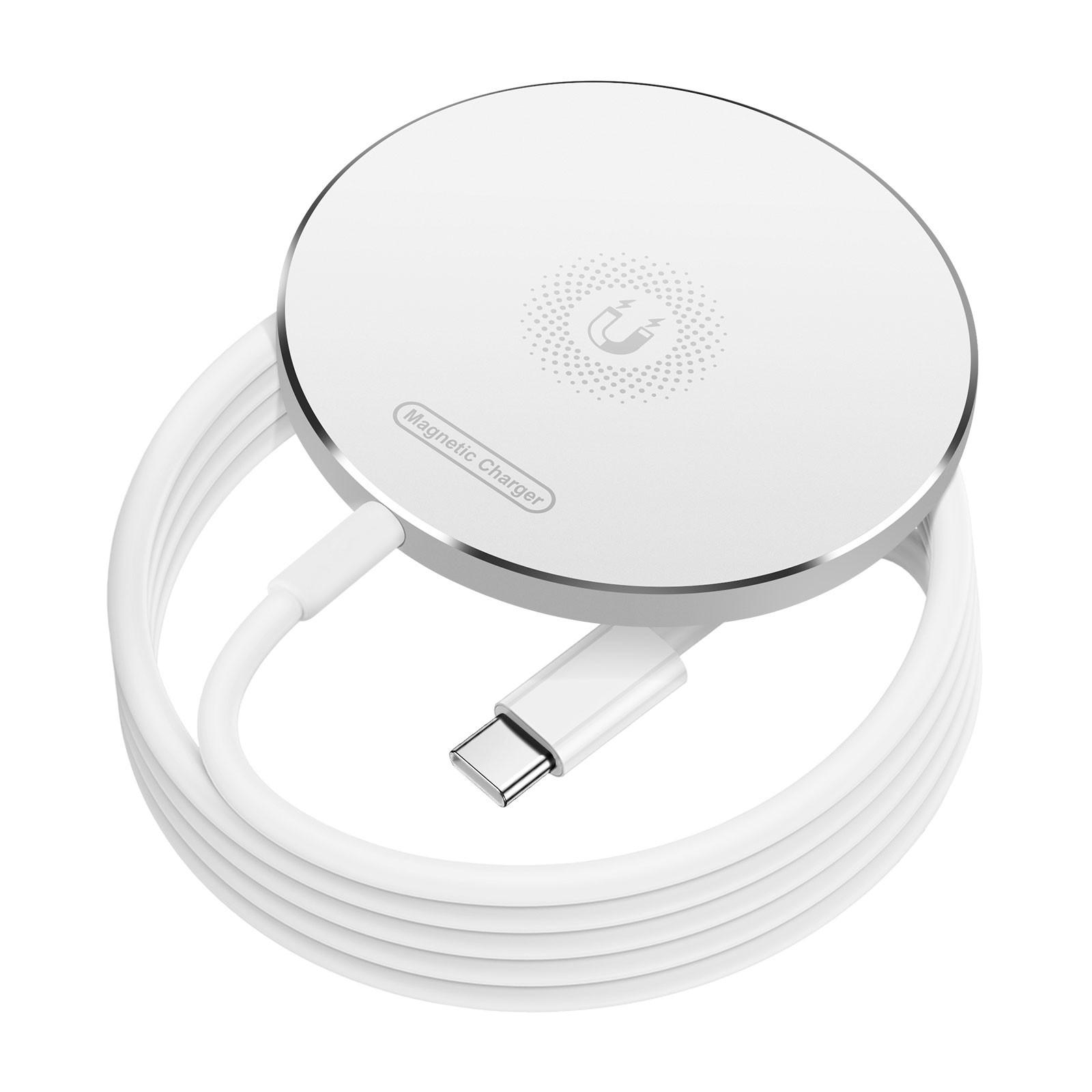 Avizar  Caricabatterie wireless Qi 15W XO bianco 