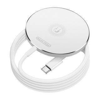 Avizar  Caricabatterie wireless Qi 15W XO bianco 