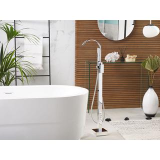 Beliani Robinet de baignoire autoportante en Laiton Moderne RIBBON  