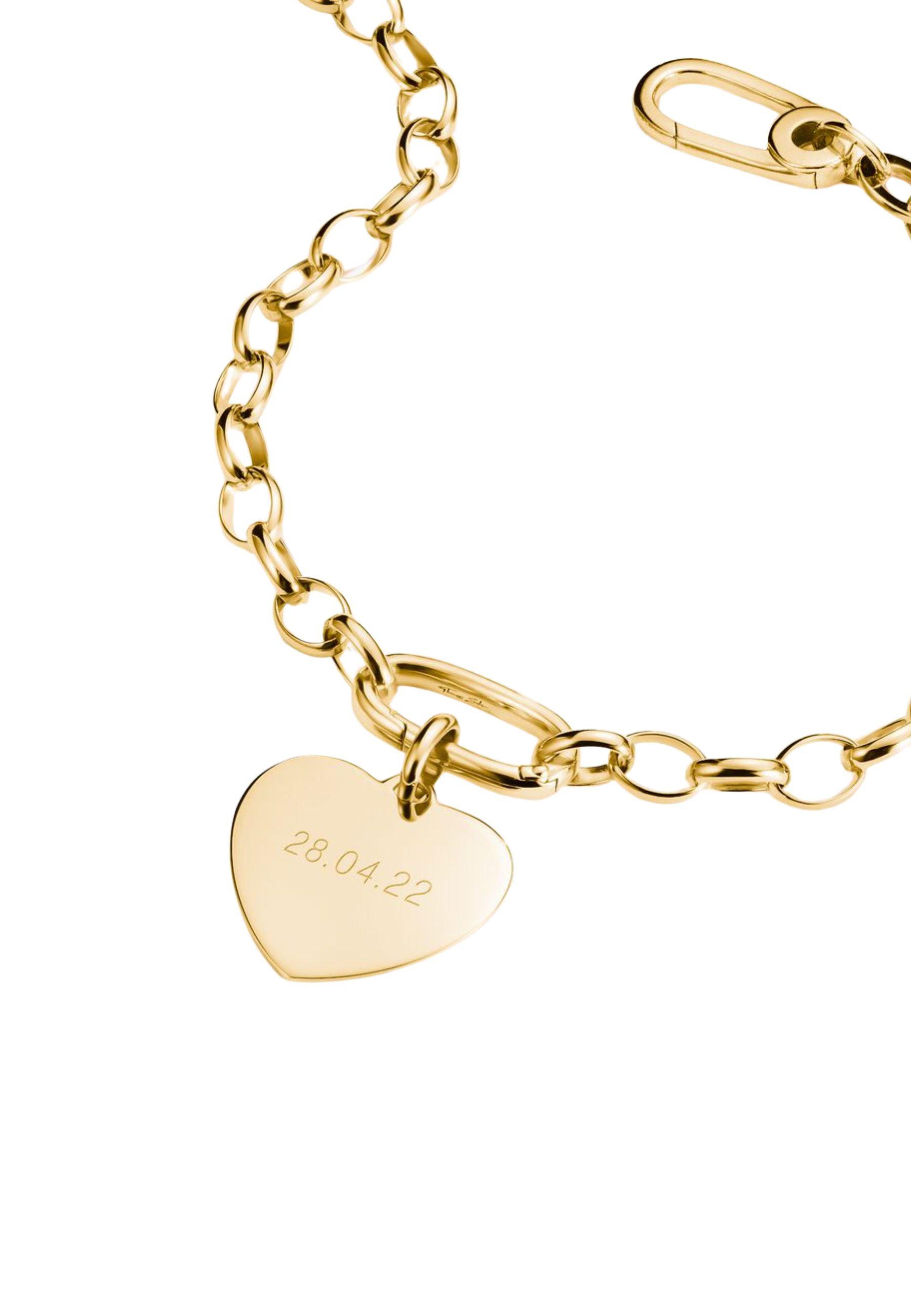 Thomas Sabo  Charm-Anhänger Großes Herz Connect Veret 
