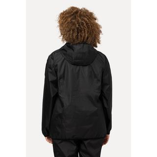 Ulla Popken  Veste technique HYPRAR imperméable à capuche, pochette de rangement 