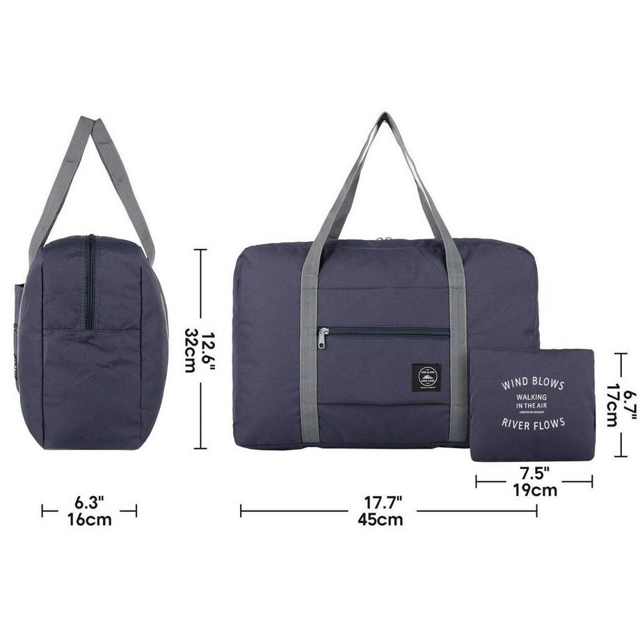 eStore Faltbare Tasche Dunkelblau  