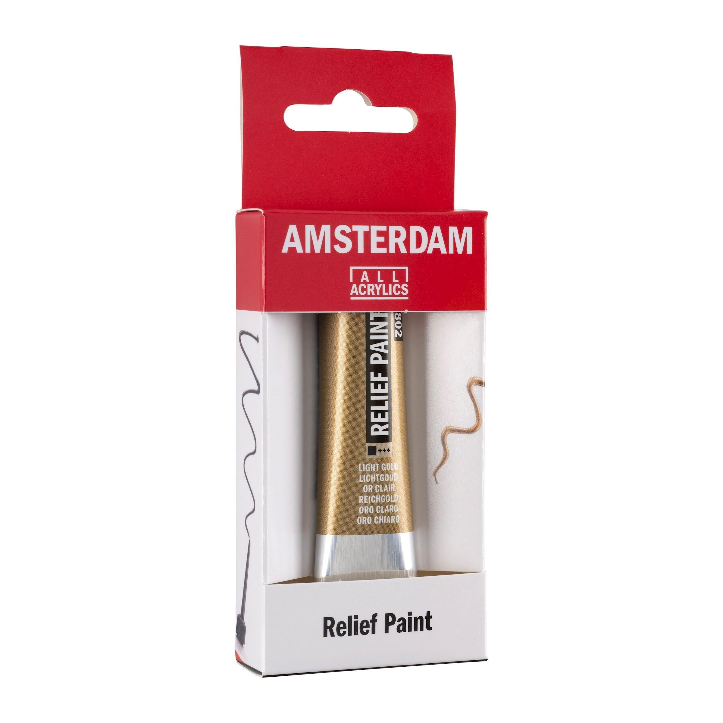 Royal Talens  Amsterdam 58048021 peinture acrylique 20 ml Or Tube 