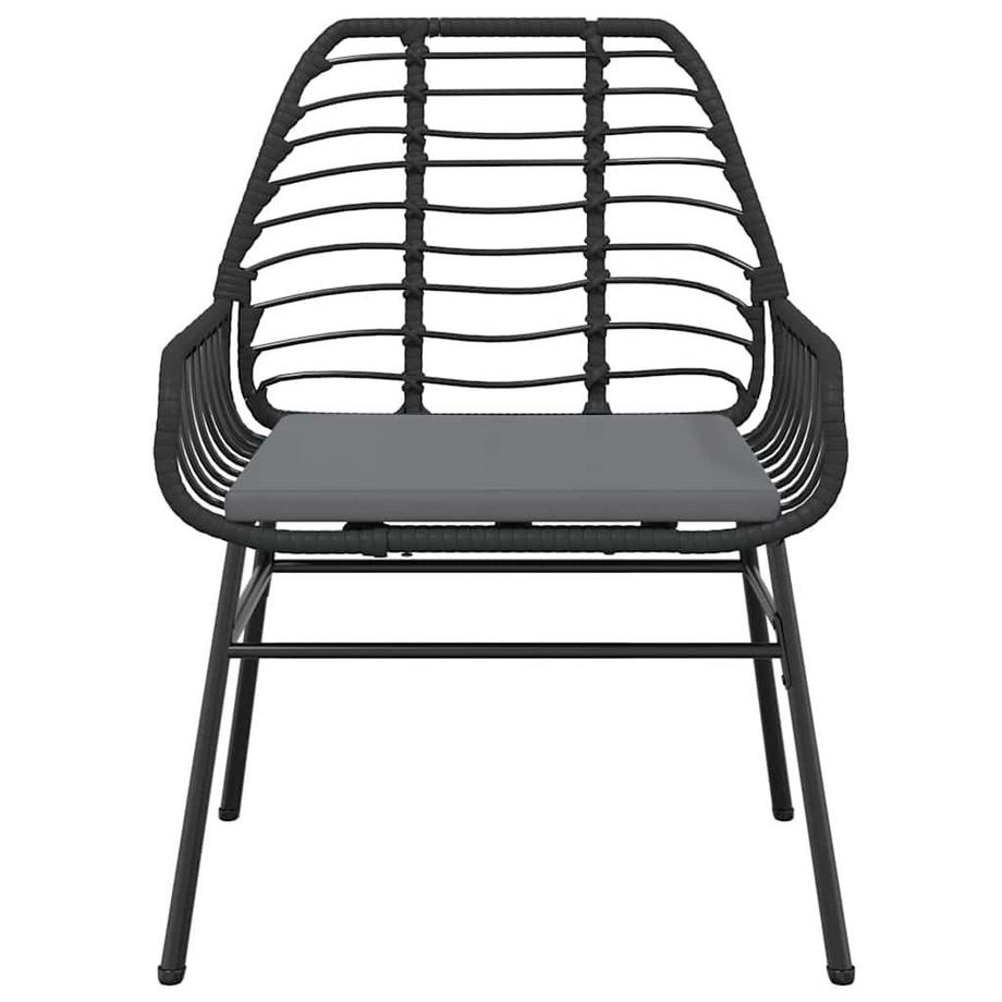 VidaXL Ensemble de salle à manger de jardin rotin synthétique  