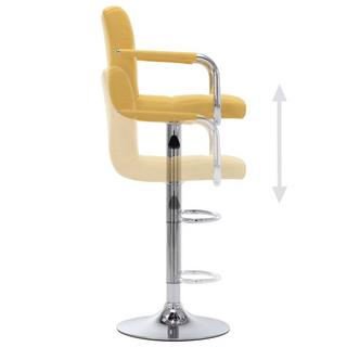 VidaXL Chaise de bar tissu  