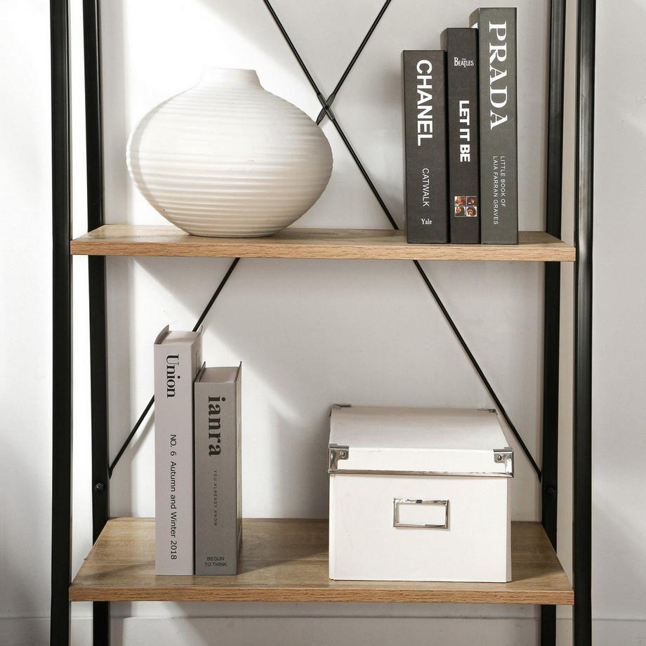 Calicosy Scaffale su 4 livelli stile industriale  