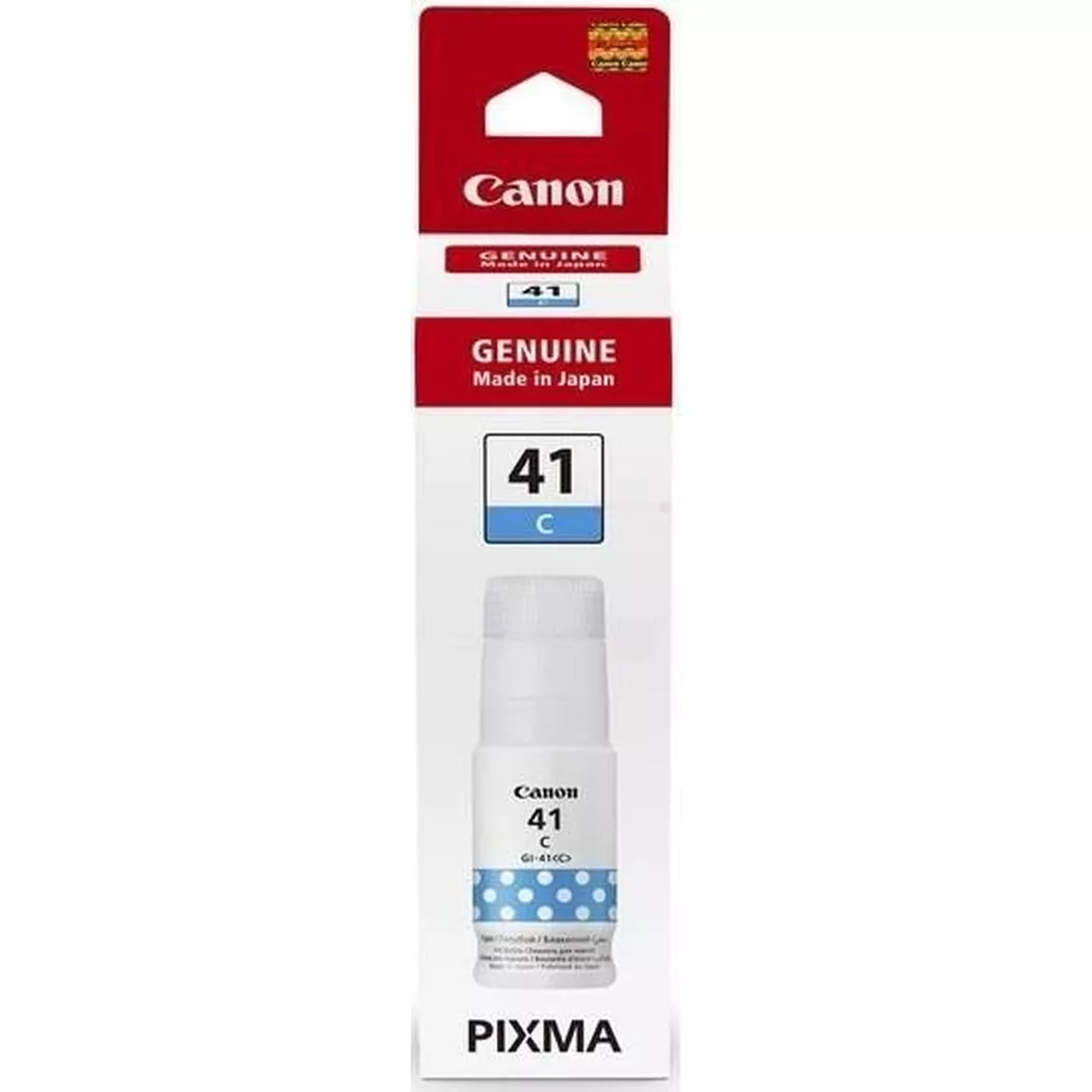 Canon 4543C001/GI-41C Ink bottle cyan. 7.7K pages 70ml for Canon Pixma