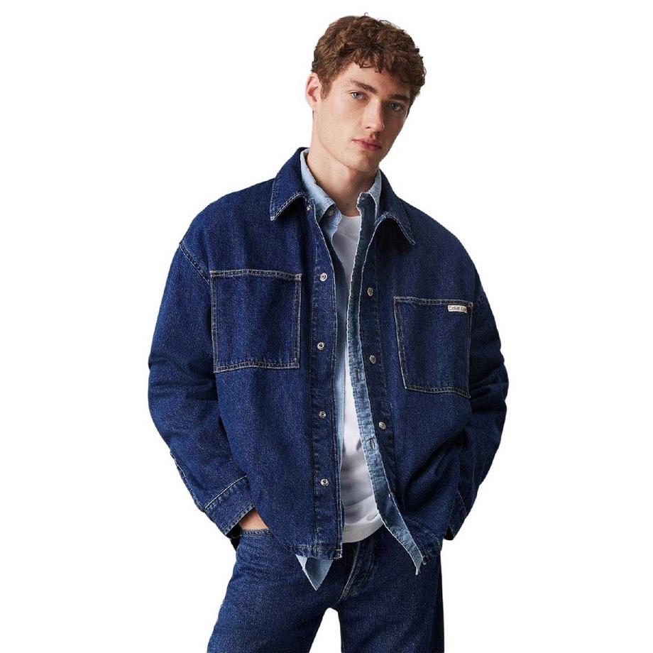 Calvin Klein  Jeans Jeansjacke, Vordertasche , Leger 