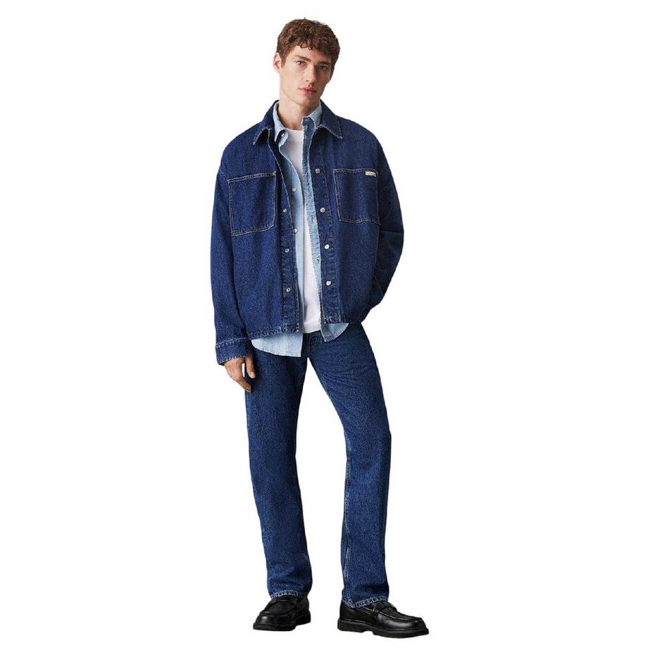 Calvin Klein  Jeans Jeansjacke, Vordertasche , Leger 