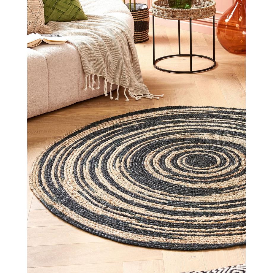 Beliani Tapis en Jute Boho ARTORA  