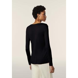 FREDDY Langarm T-Shirt mit Animal Print  