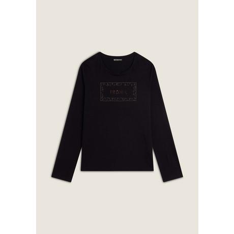 FREDDY Langarm T-Shirt mit Animal Print  