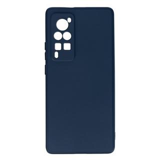 Avizar  Cover Vivo X60 Pro Silicone Blu Notte 