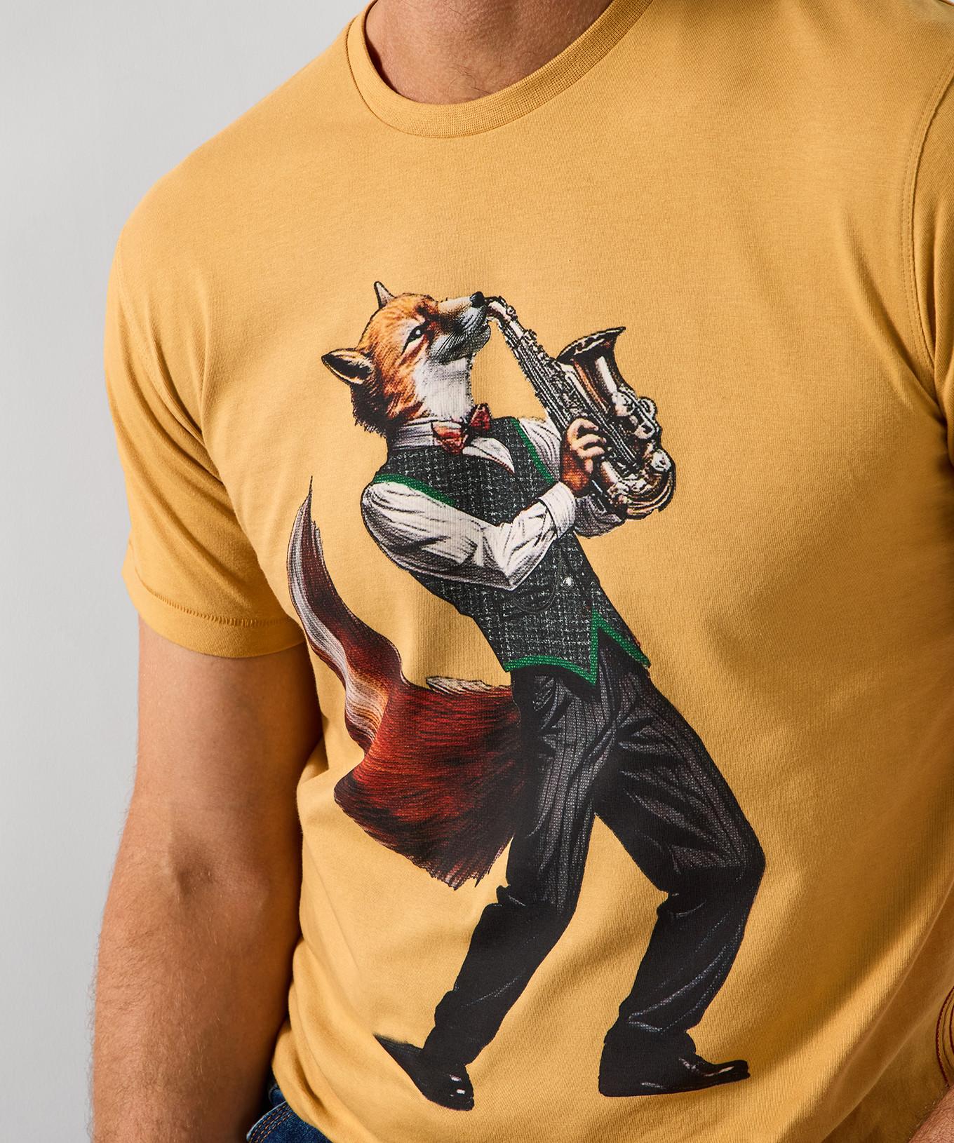 Joe Browns T-Shirt Fuchsmotiv  