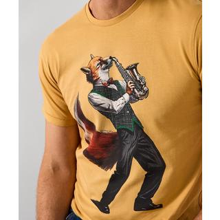 Joe Browns T-Shirt Fuchsmotiv  