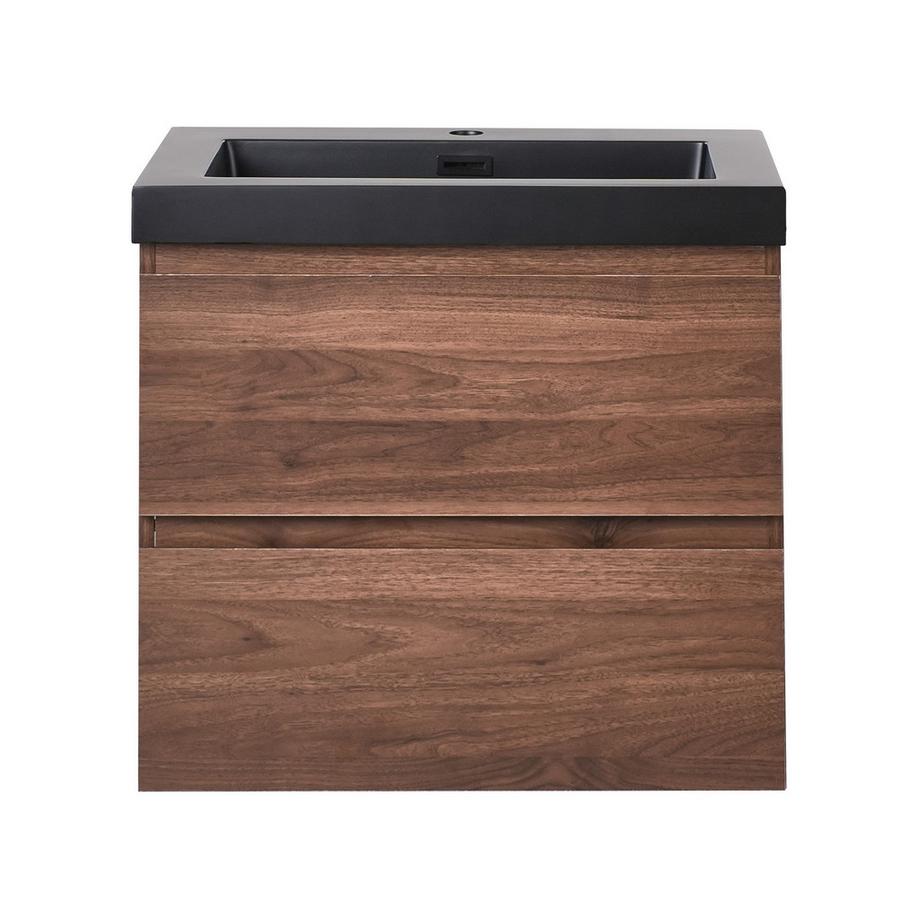 Beliani Mobiletto con lavabo en Fibra a media densità (MDF) Moderno CARDIEL  