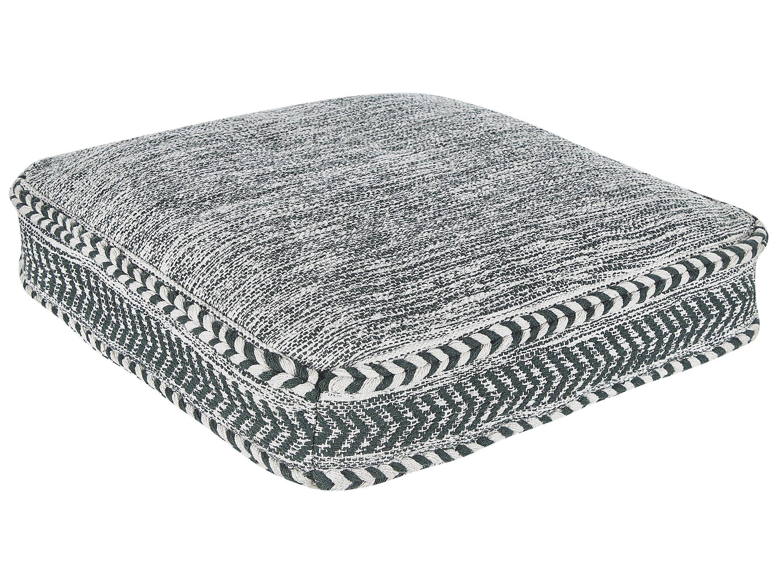 Beliani Pouf en Coton Boho BIRCH  