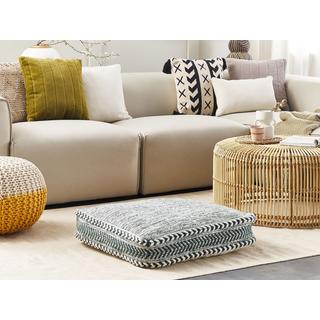 Beliani Pouf en Coton Boho BIRCH  