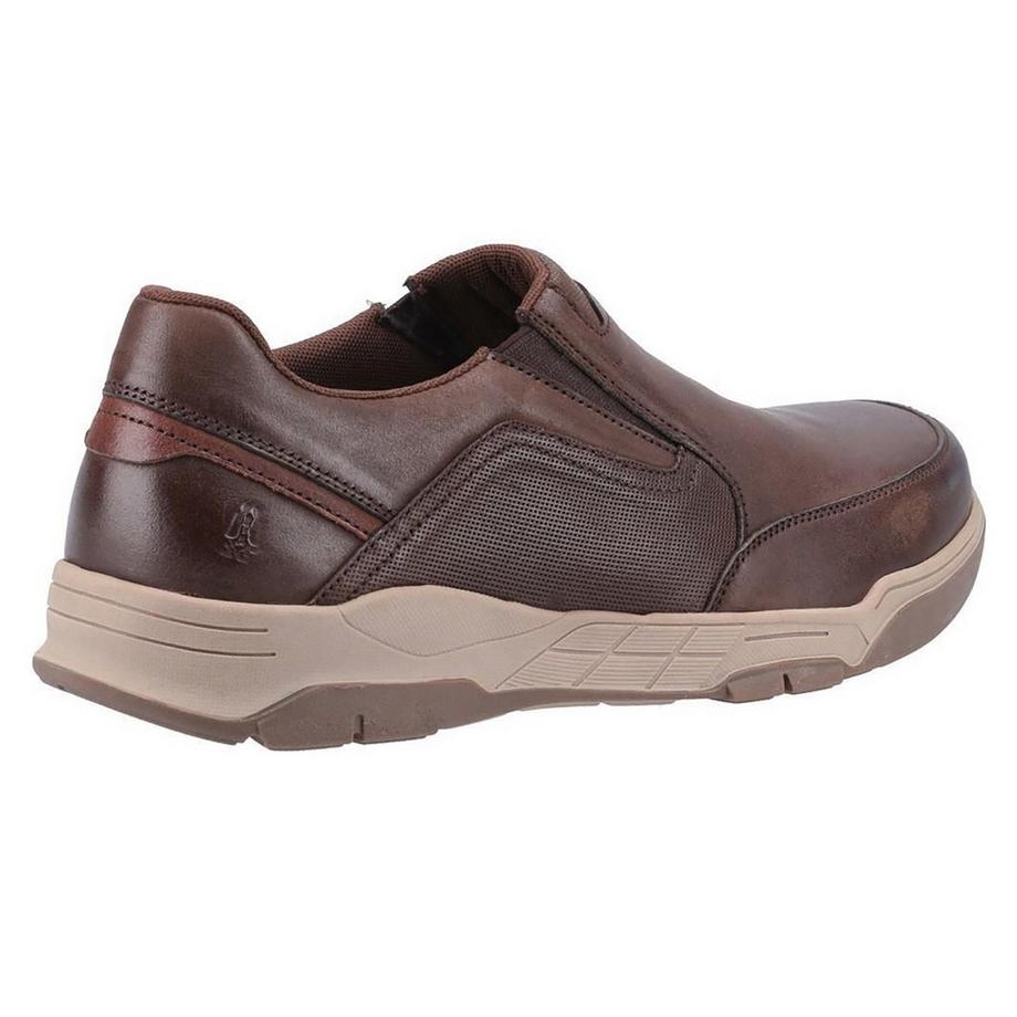 Hush Puppies Fletcher Chaussures en Cuir à Enfiler  