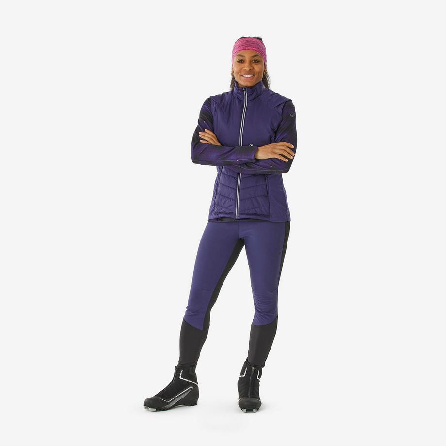 INOVIK  Veste de ski de fond femme - Ouatée 