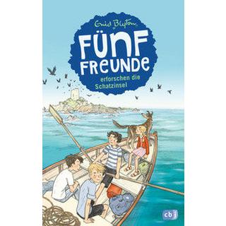 Fünf Freunde erforschen die Schatzinsel Blyton, Enid Gebundene Ausgabe 