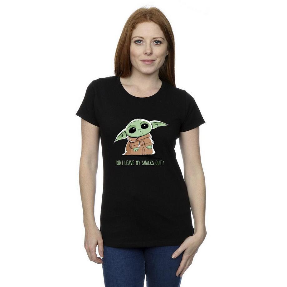 STAR WARS The Mandalorian Grogu Did I Leave My Snacks Out T-Shirt  