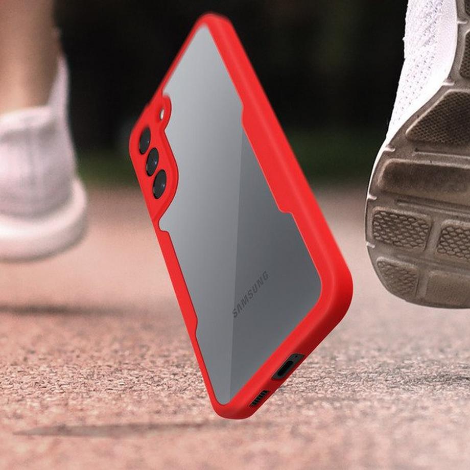 Avizar  Coque Intégrale Samsung S22 Rouge 