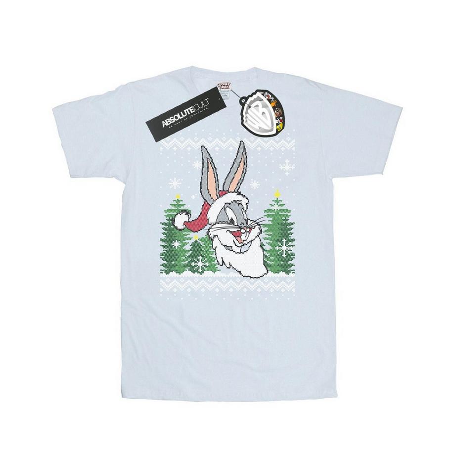 LOONEY TUNES Bugs Bunny T-Shirt Noël  