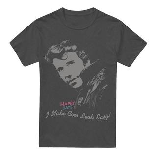 Happy Days I Make Cool Look Easy Grafikdruck T-Shirt  