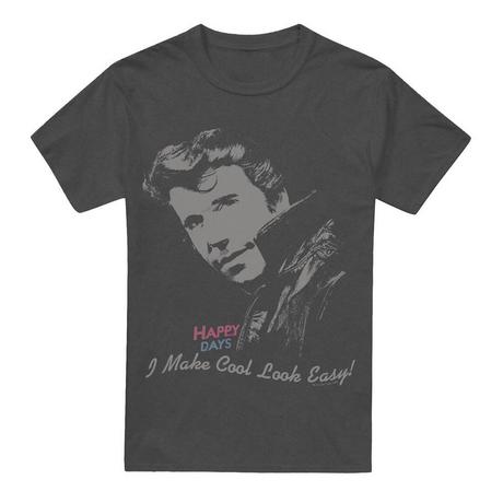 Happy Days I Make Cool Look Easy Grafikdruck T-Shirt  