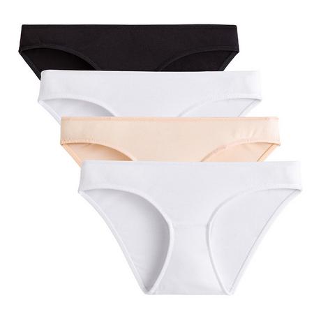 La Redoute Collections  4er-Pack Slips für die Schwangerschaft 