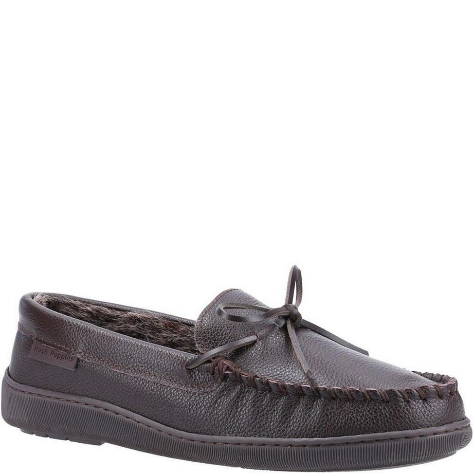 Hausschuhe Ace, Leder
