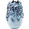 KARE Design Vase Butterflies Lightblue 35cm  