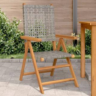 VidaXL Chaise de jardin bois d'acacia  